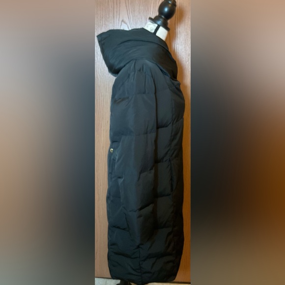 Portrait collar puffer coat - Picture 3 of 7